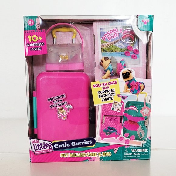 Real Littles Toys Real Littles Backpack And Cutie Carries Pet